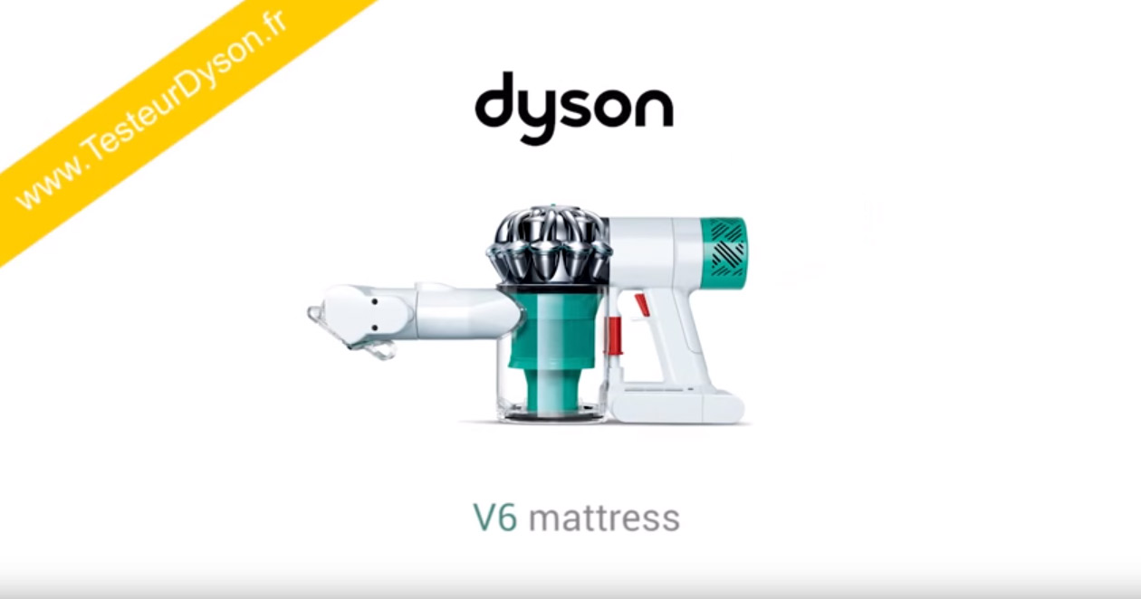 Aspirateur Dyson V6 Mattress contre les allergies