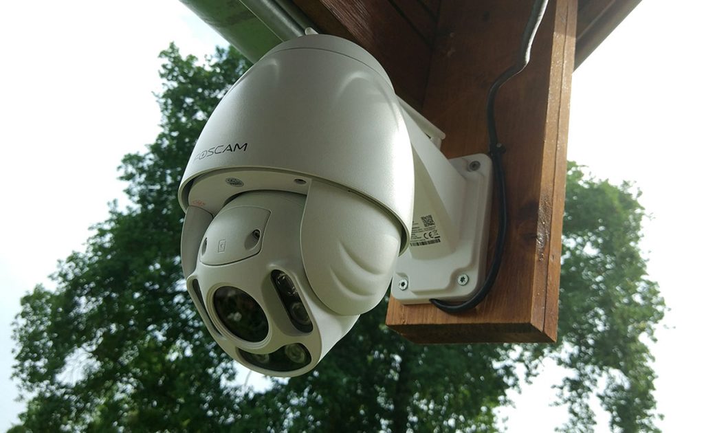 Camera surveillance promo exterieur